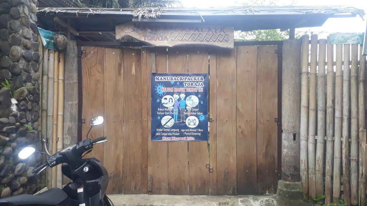 فندق Toraja Manubackpacker رانتيباو المظهر الخارجي الصورة
