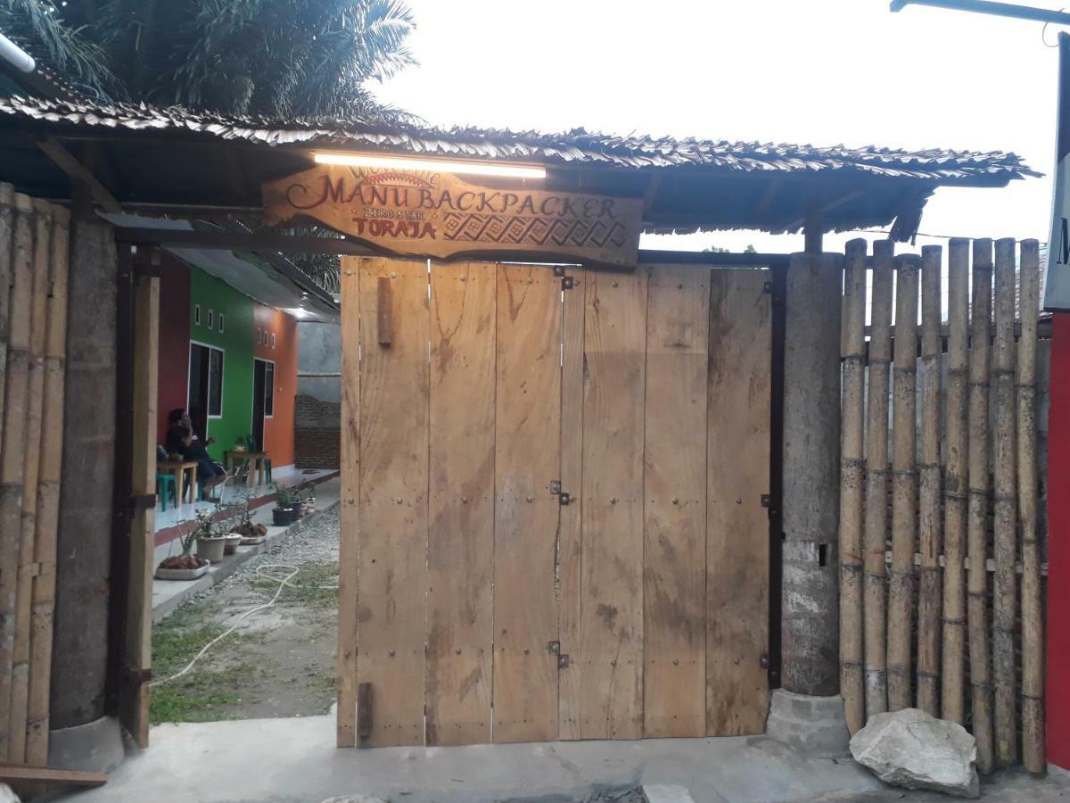 فندق Toraja Manubackpacker رانتيباو المظهر الخارجي الصورة